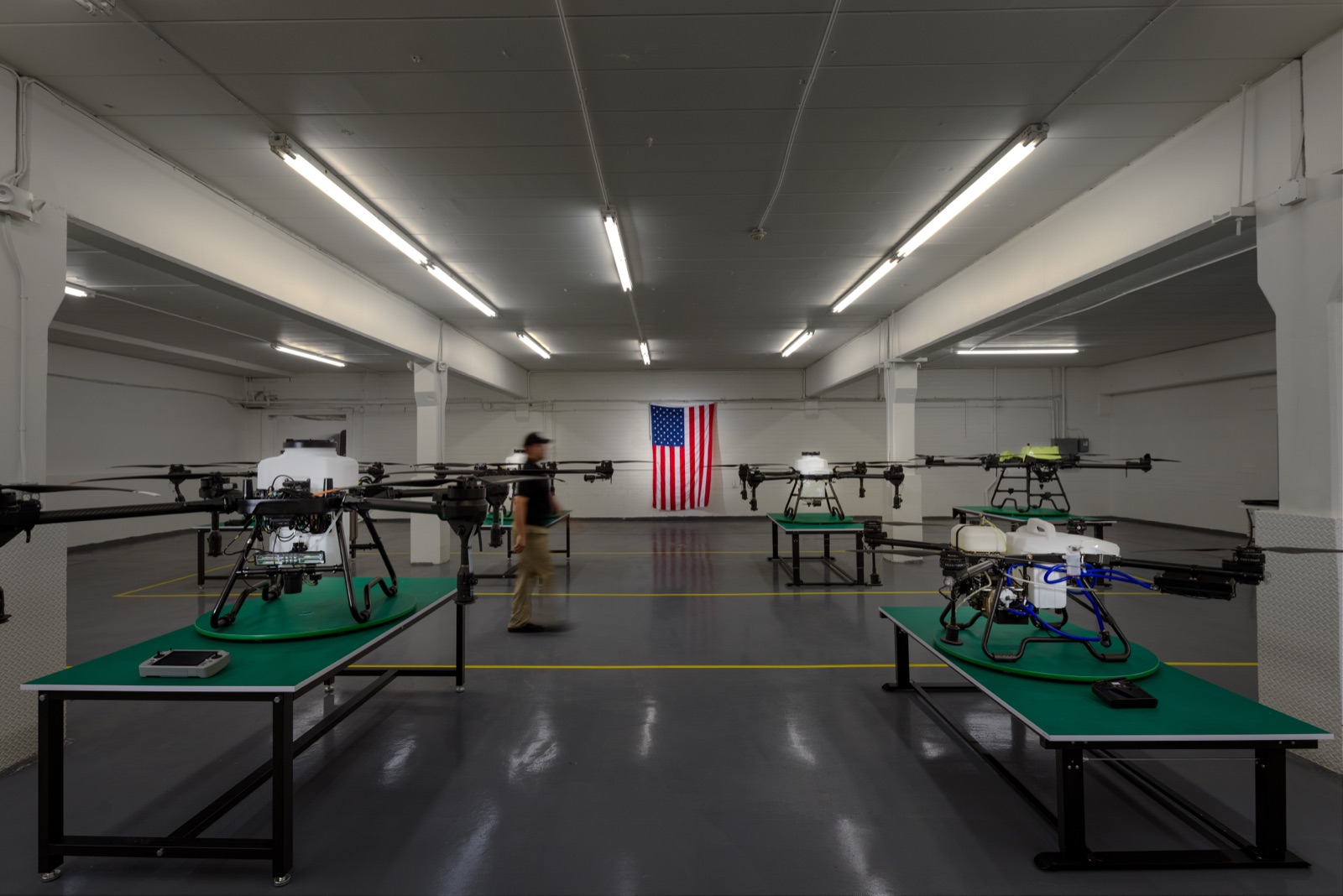 DMR Drones assembly floor